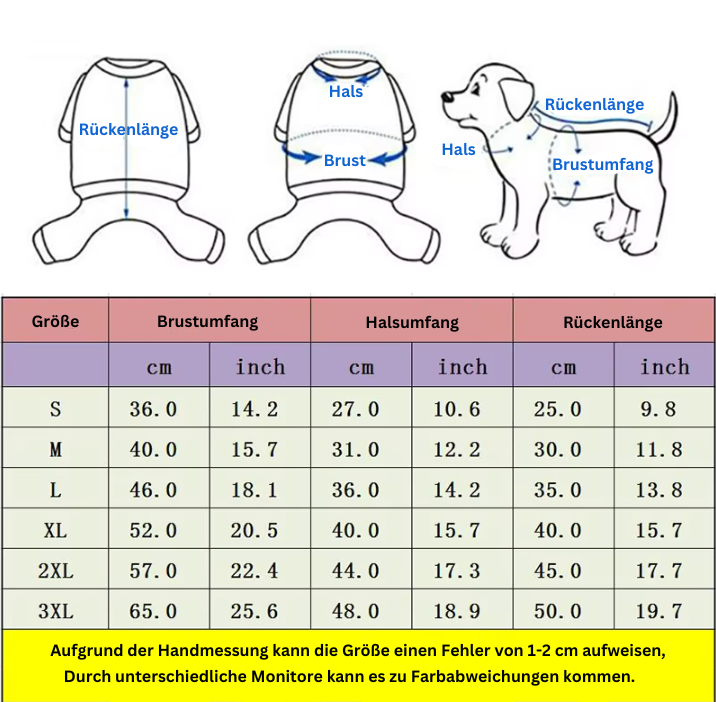 The Dog Face Reflektierender Regen Schutz –"Für Abenteuer im Freien"